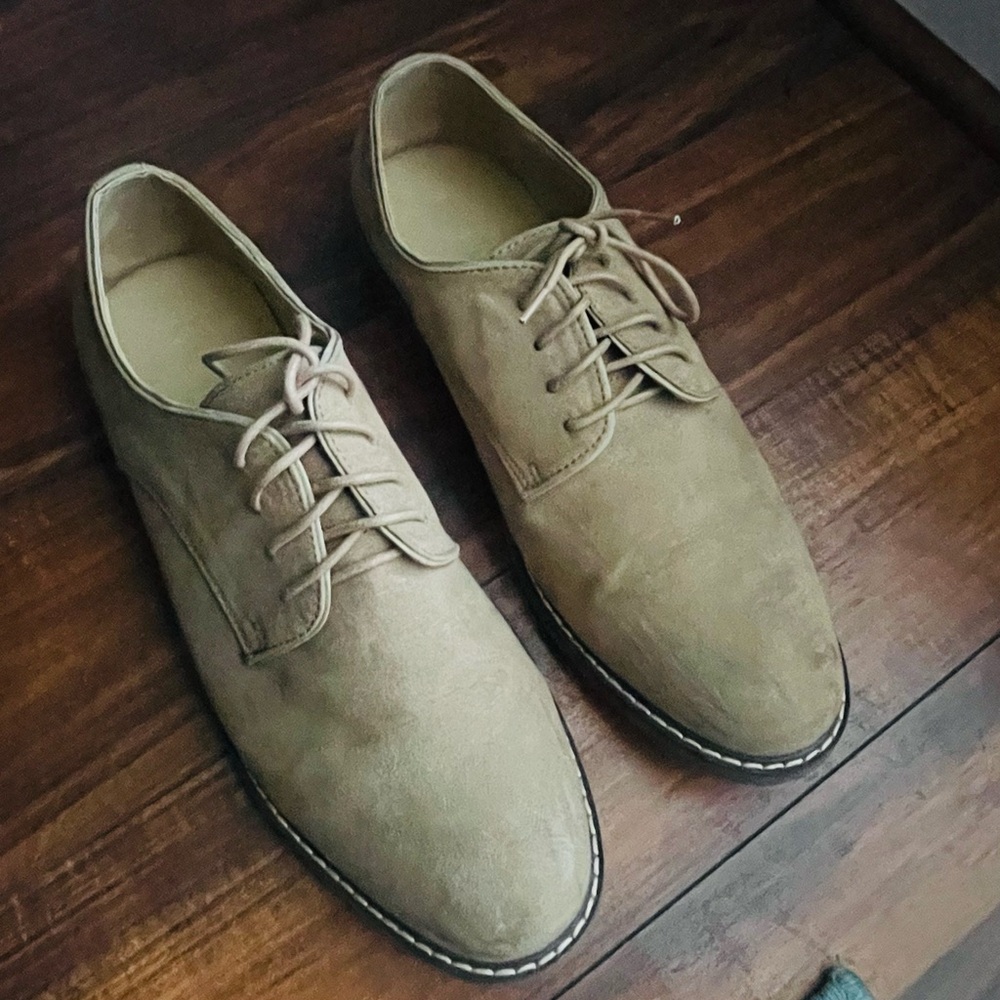 Men's Light Brown Oxfords